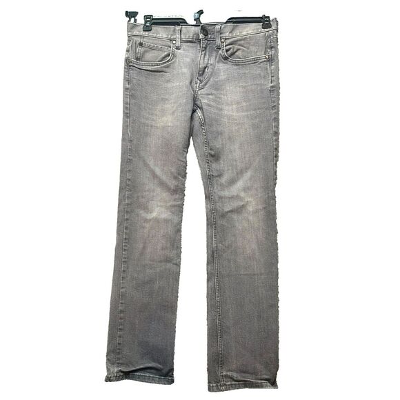 Marc Anthony Jeans Adult 30x30 Charcoal Slim Fit Straight Leg Spandex Denim Mens - Picture 1 of 13